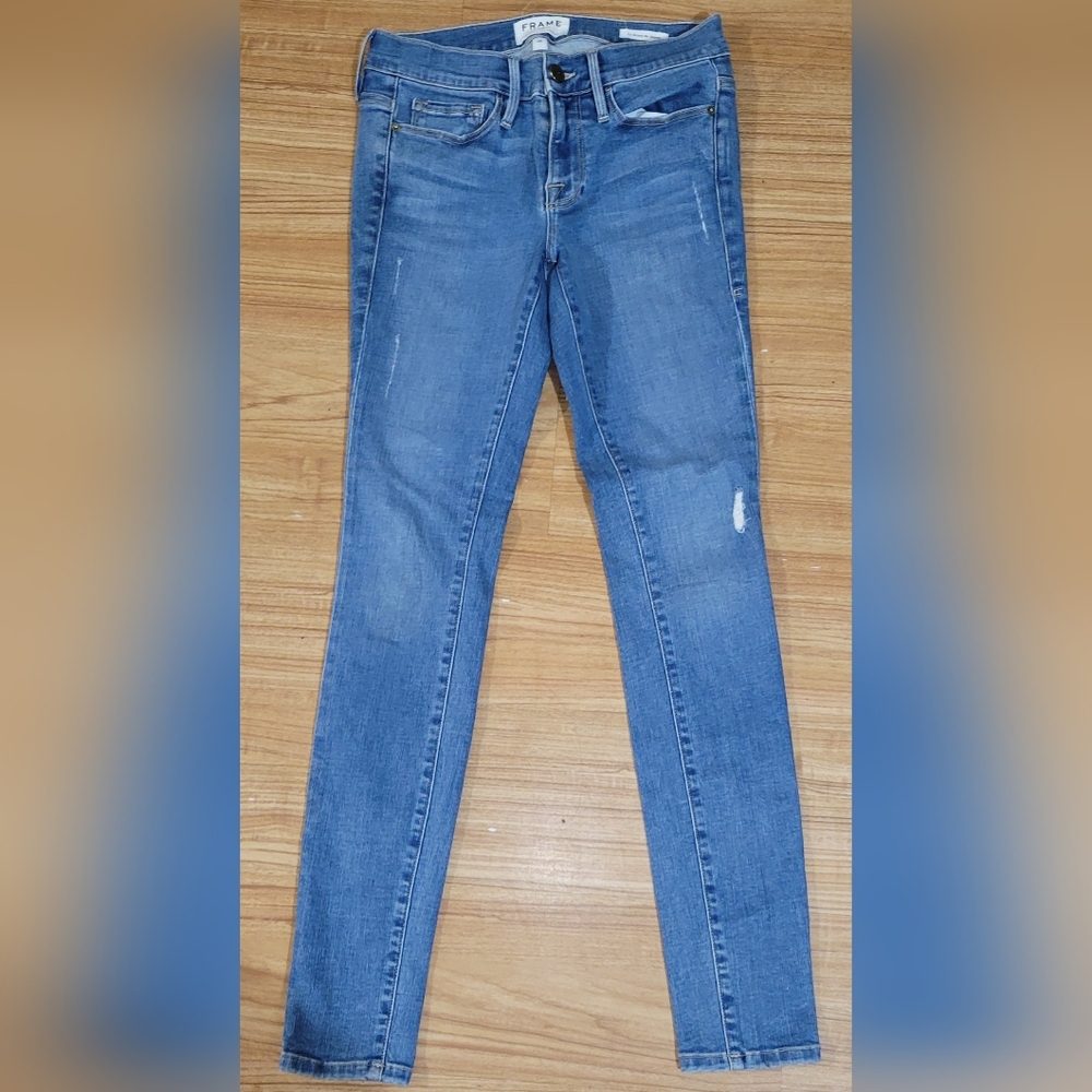 Frame Denim La Skinny De Jeanne Jeans Size 26